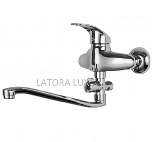 Смеситель для ванны Latora Lux Calipso шаровый без шланга и лейки 16850ll хром