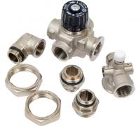 Насосно-смесительный узел Stout c термоклапаном