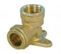 Водорозетка обжим под медь 15*1/2 вн резьба