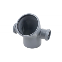 Отвод D110/50 45° левый/правый