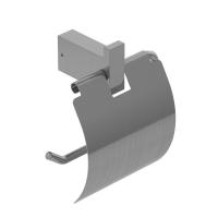 Бумагодержатель с крышкой Cezares сатин SLIDER-PH-IN 