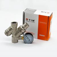 Редуктор давления Tim 1/2 с фильтром и манометром