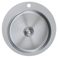 Мойка 500 профессиональная 3мм сатин круглая