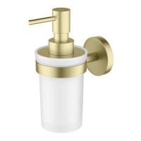 Дозатор для жидкого мыла матовое золото Aquatek AQ4105BG