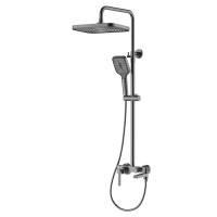 Душевой гарнитур оружейная сталь Elghansa 2323301-2X-Gun