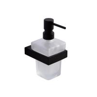 Диспенсер для жидкого мыла черный Cezares SLIDER-SOIS-V-NOP