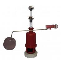 Арматура для бачка Урал с горизонтальным клапаном 1/2"