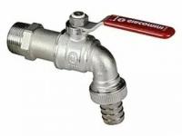 Кран водоразборный Giacomini 3/4 нар со штуцером