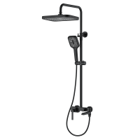 Душевой гарнитур черный Elghansa 2323301-2X-Black