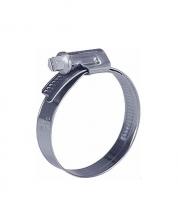 Хомут 8-12 мм нержавеющий червячный