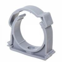 Опора D40 с защелкой пластик серый