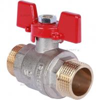 Кран шаровый Rommer 3/4 нар-нар бабочка