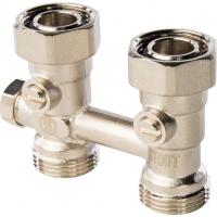 Узел нижнего подключения прямой 1-трубный Stout