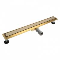 Трап-лоток 70*600 D40/50 универсальный глянцевое золото