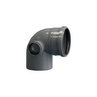 Отвод D110/50 90° левый