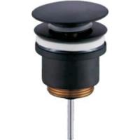 Выпуск для раковины черный 1 1/4 универсальный F62-7