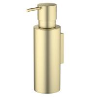 Дозатор для жидкого мыла металл матовое золото Aquatek AQ4205BG