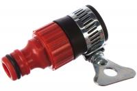 Адаптер 1/2 пластик с хомутом в коннектор