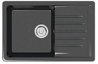 Мойка 740 кварц антрацит 