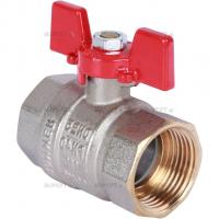 Кран шаровой Rommer 1/2 вн-вн бабочка