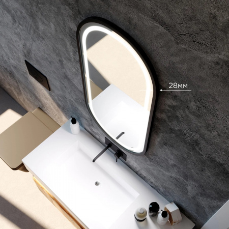 Зеркало ш500 в1000 Mixline  550409