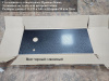 Столешница 120*50(55) отверстие слева черный 