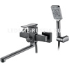 Смеситель ванны графит Ledeme  L2278U