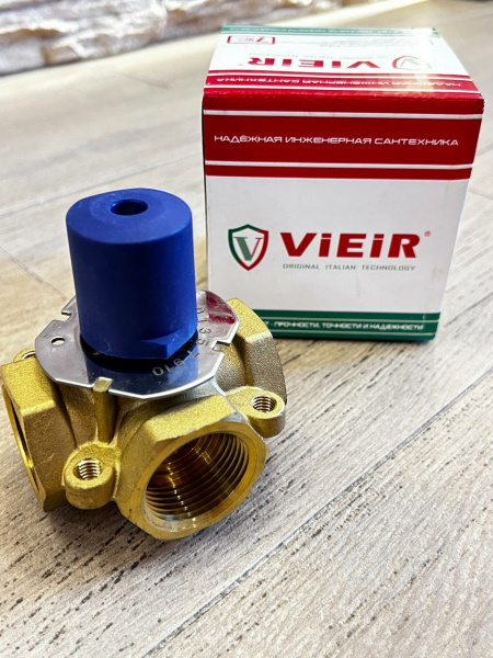 Трехходовой смесительный клапан Vieir 3/4"