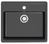Мойка 570 кварц антрацит