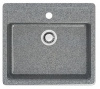 Мойка 570 кварц темно серая