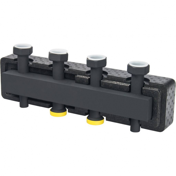 Коллектор Stout 2-х контурный DN 25 стальной