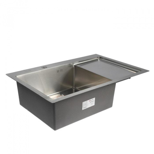 Мойка 780 профессиональная 3мм сатин чаша слева