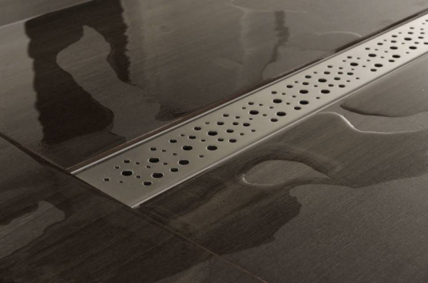 Трап-лоток 70*350 D40/50 решетка нержавеющая сталь