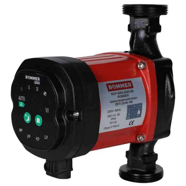 Насос циркуляционный Rommer 25/40 Erti 180 мм