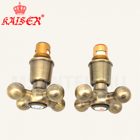 Набор ПАРА маховики с кранбуксами бронза