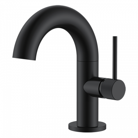 Смеситель раковины черный Elghansa 1637181-Black