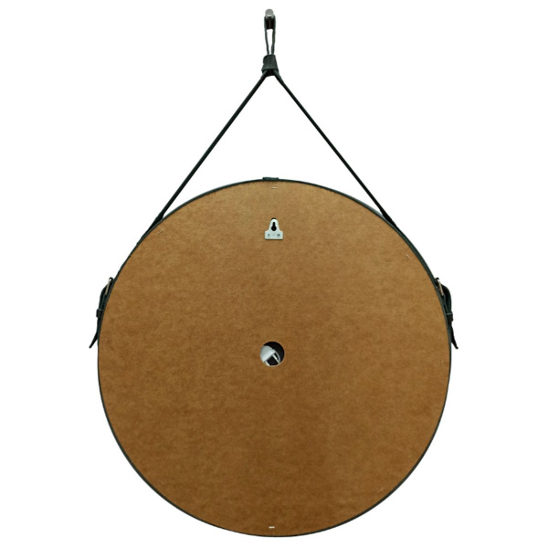 Зеркало 500 на ремне из натуральной кожи ЗЛП985