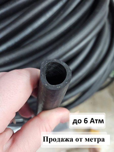 Шланг армированный поливочный резина D 16 цена за метр
