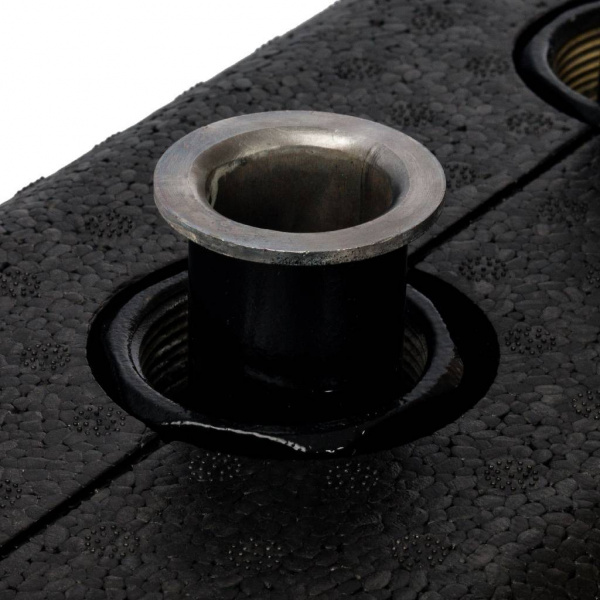 Коллектор Stout 2-х контурный DN 25 стальной с гидравлическим разделителем