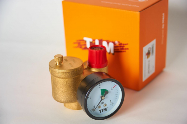 Группа безопасности котла Tim 3 бар компакт