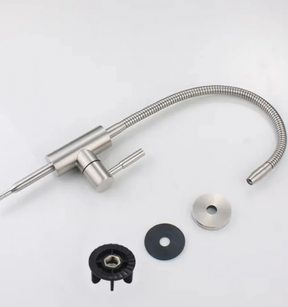 Кран с гибким изливом для питьевой воды САТИН