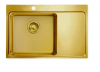 Мойка 780 профессиональная 3мм золото чаша слева