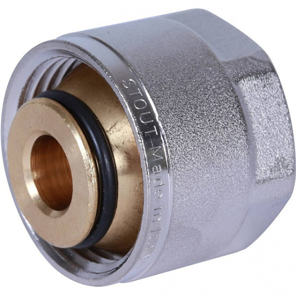 Обжим соединение D20 x 3/4 стенка 2,8 Stout SFC-0020-002028