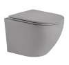 Унитаз подвесной серый матовый 105MH