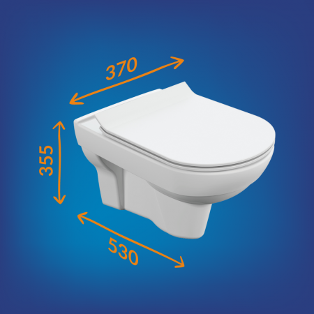 Комплект Инсталляция + унитаз + кнопка белаяРоссия