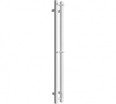 Полотенцесушитель В120*Ш8 электрический узкий белый электрический
