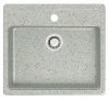Мойка 570 кварц светло серый 
