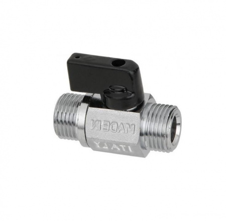 Кран шаровый мини 1/2" нр-нр