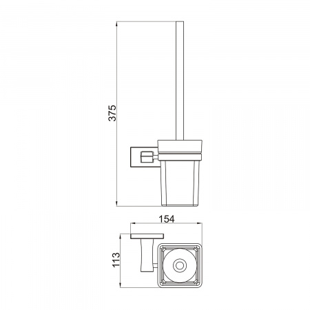 Ерш подвесной Gappo оружейная сталь
