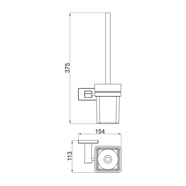 Ерш подвесной Gappo оружейная сталь